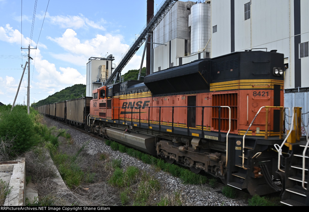 BNSF 8421 Roster shot